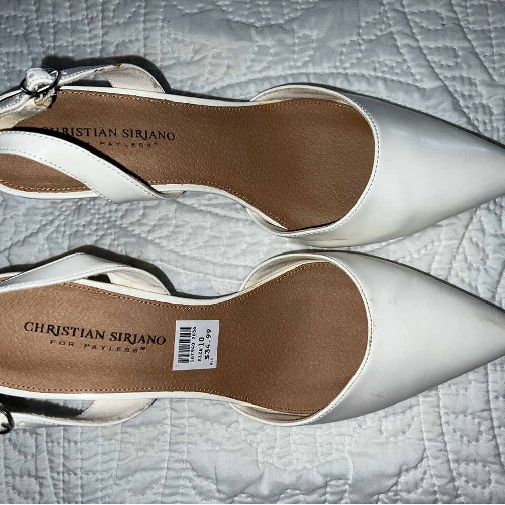 Christian Soriano White size 10 Heels